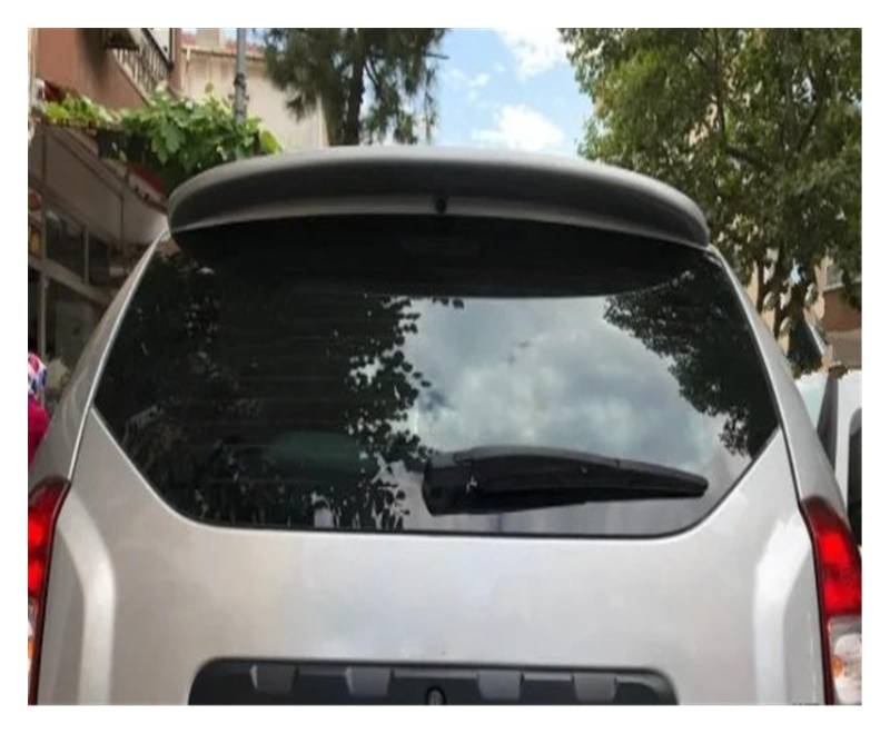 Heckspoilerflügel Für Dacia Für Duster 2009 2010 2011 2012 2013 2014 2015 2016 2017 Spoiler Hinten Dach Spoiler Flügel Stamm Lip Auto Heckflügel(Unpainted) von MESKEL