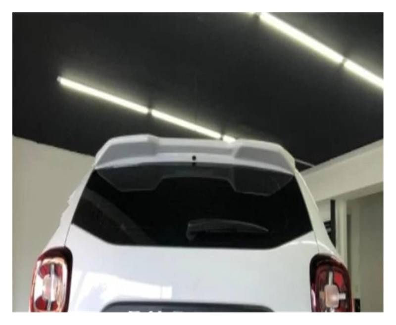 Heckspoilerflügel Für Dacia Für Duster 2018 2019 2020 2021 2022 MK2 Spoiler Hinten Dach Spoiler Flügel Stamm Lippe Auto Styling Auto Heckflügel(Gloss Black) von MESKEL