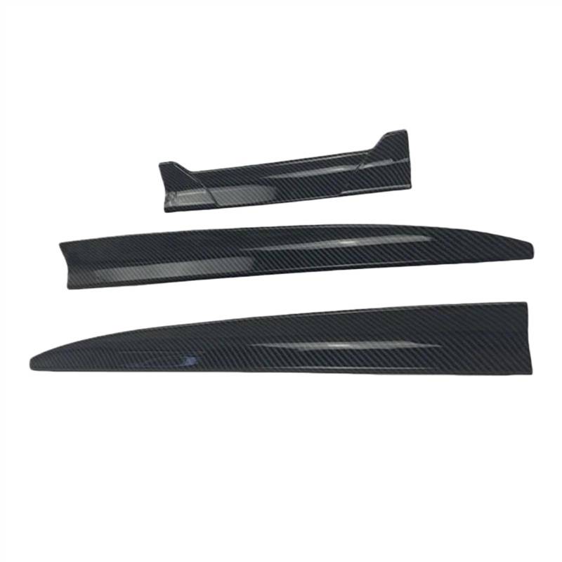 Heckspoilerflügel Für E90 E60 E36 134 cm Auto Universal Heckflügel Stamm Dachspoiler Limousine Für Fließheck Auto Heckflügel(Style 1 Carbon Look) von MESKEL