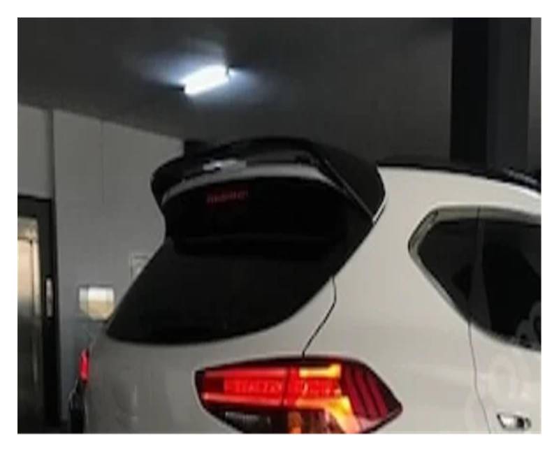 Heckspoilerflügel Für Hyundai Für Tucson 2019 2020 Hinten Dach Spoiler Flügel Stamm Lippe Auto Styling Glanz Schwarz Spoiler Auto Heckflügel von MESKEL