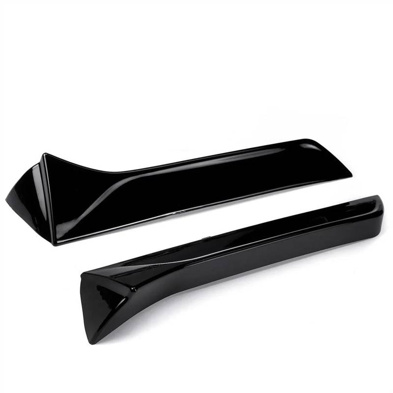 Heckspoilerflügel Für Sitz Für Leon 5F Für FR Mk3 MK 3,5 5 Tür 2013-2020 2021 Hinten Dach Flügel Seite Schwanz Klappe Hinten Stamm Fenster Spoiler Lippe Auto Heckflügel(Glossy Black) von MESKEL