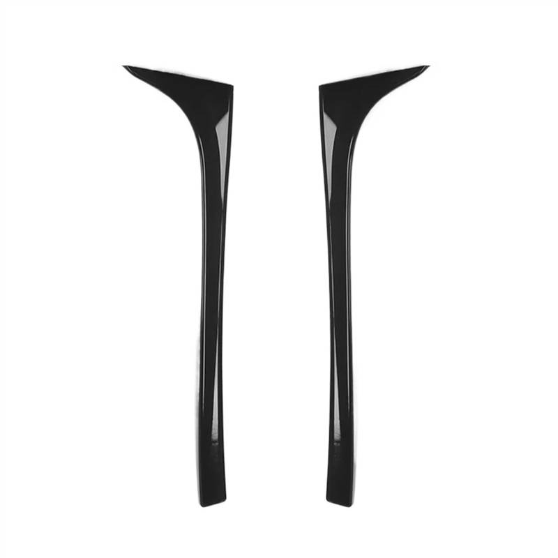 Heckspoilerflügel Für VW Für Golf 7 7,5 MK7 MK 7,5 2014 2015 2016 2017 2018 Hinten Fenster Seite Stamm Spoiler Canard Canards Splitter Auto Heckflügel(Bright Black) von MESKEL