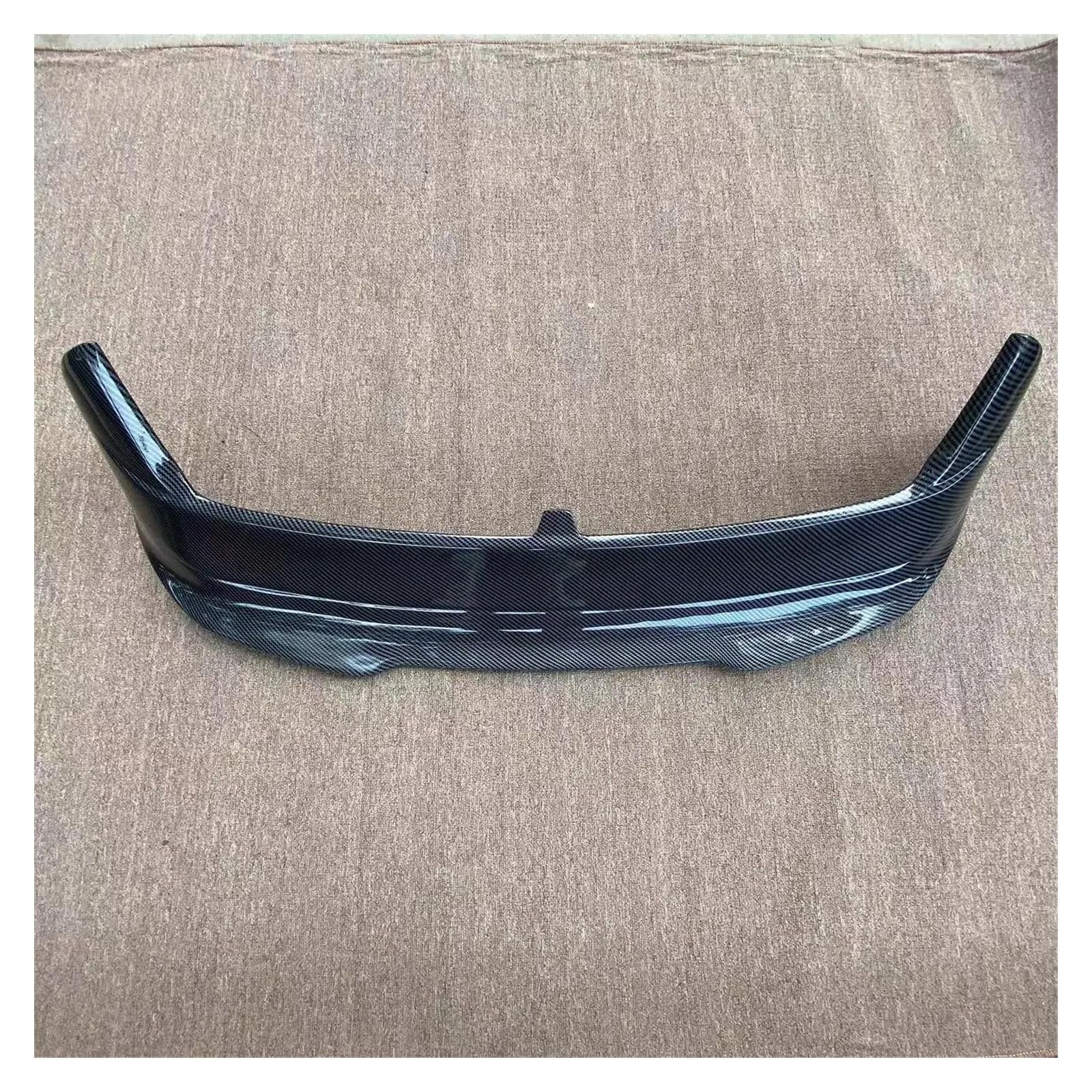 Heckspoilerflügel Für VW Für Golf 8 MK8 Für GTI 2020 2021 2022 2023 Carbon Fiber Tail Flügel Hinten Stamm Spoiler Auto Heckflügel(FRP Carbon Color) von MESKEL