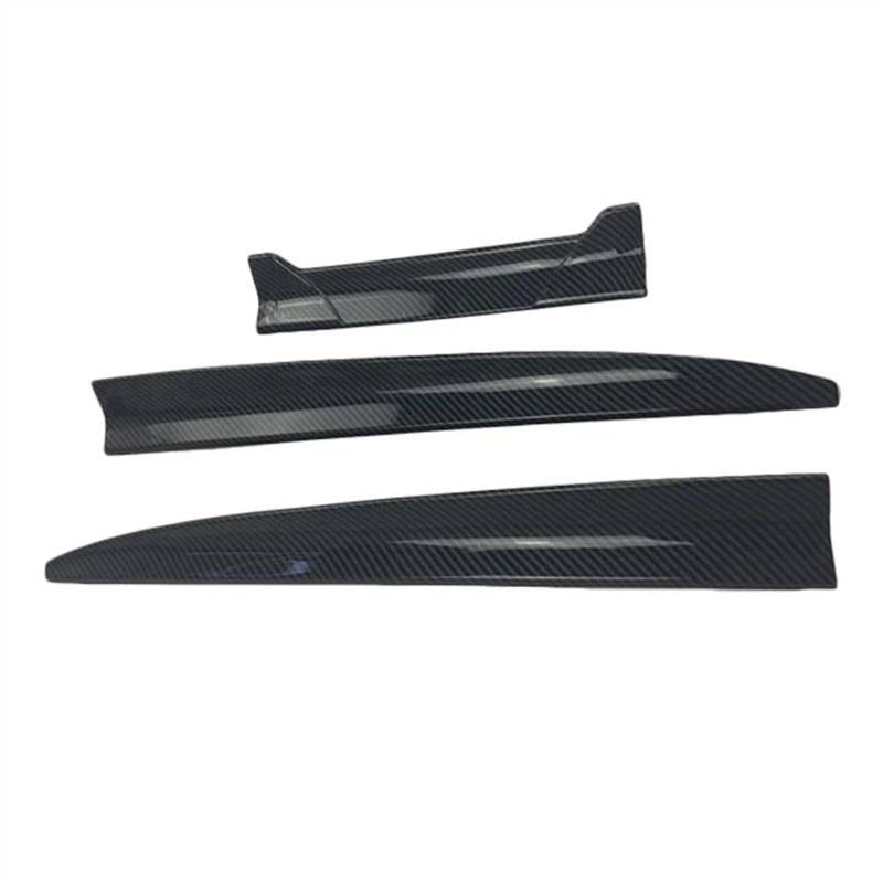 Heckspoilerflügel Für VW Für Polo Für Golf Auto Universal Heckflügel Dachspoiler Auto Heckflügel(Style1 Carbon Look) von MESKEL