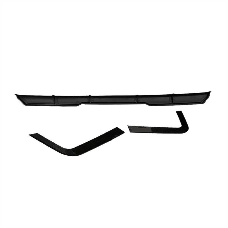 Heckspoilerflügel Für VW T6 2015 Auto Heckstoßstange Lip Diffusor Splitter Spoiler Schürzen Abdeckung Schutzverkleidung Durch ABS Black Body Kit Auto Heckflügel von MESKEL