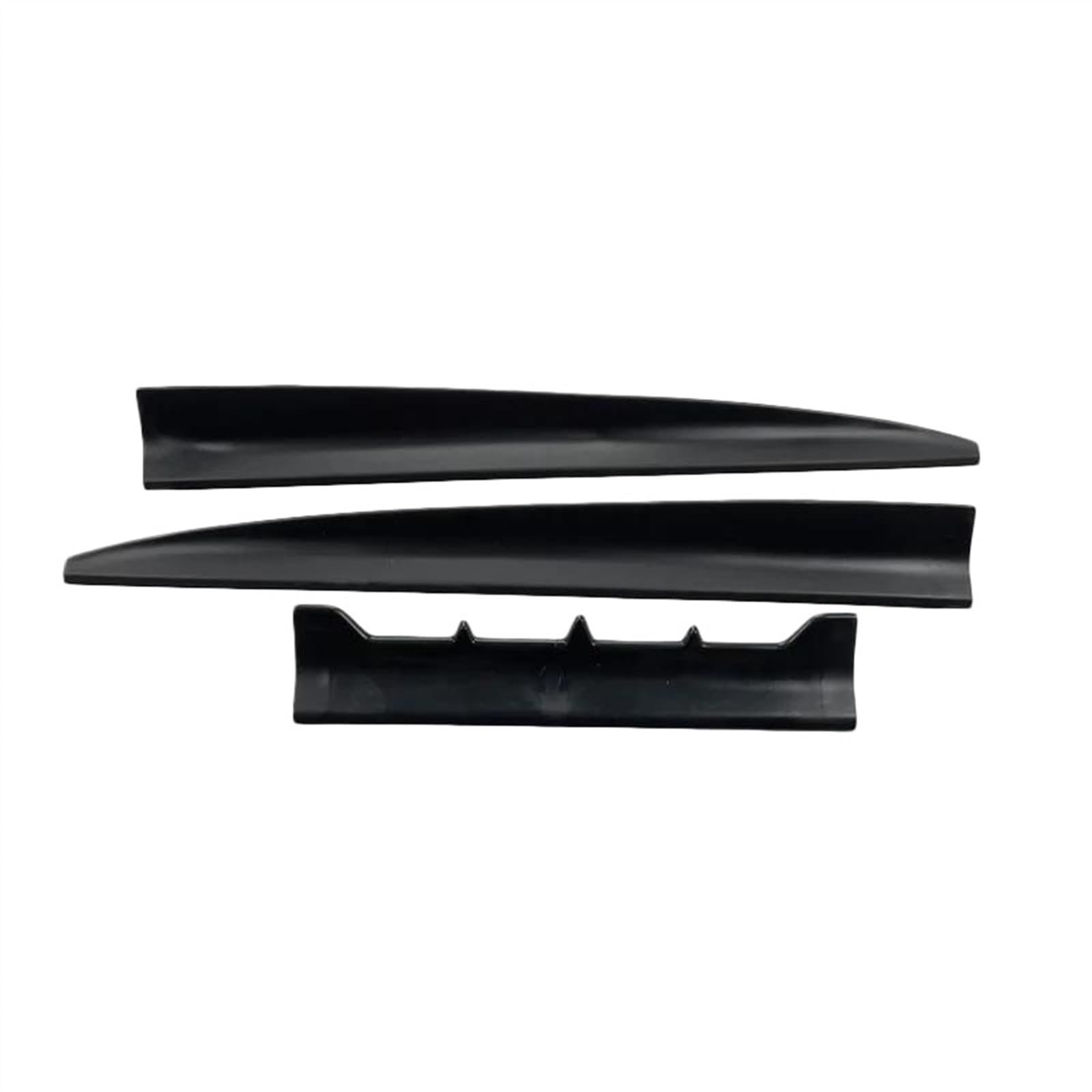 Heckspoilerflügel Universal Auto Spoiler Dach Hinten Heckflügel Kofferraum Für Peugeot 206 207 Auto Heckflügel(Style 2 matt Black) von MESKEL