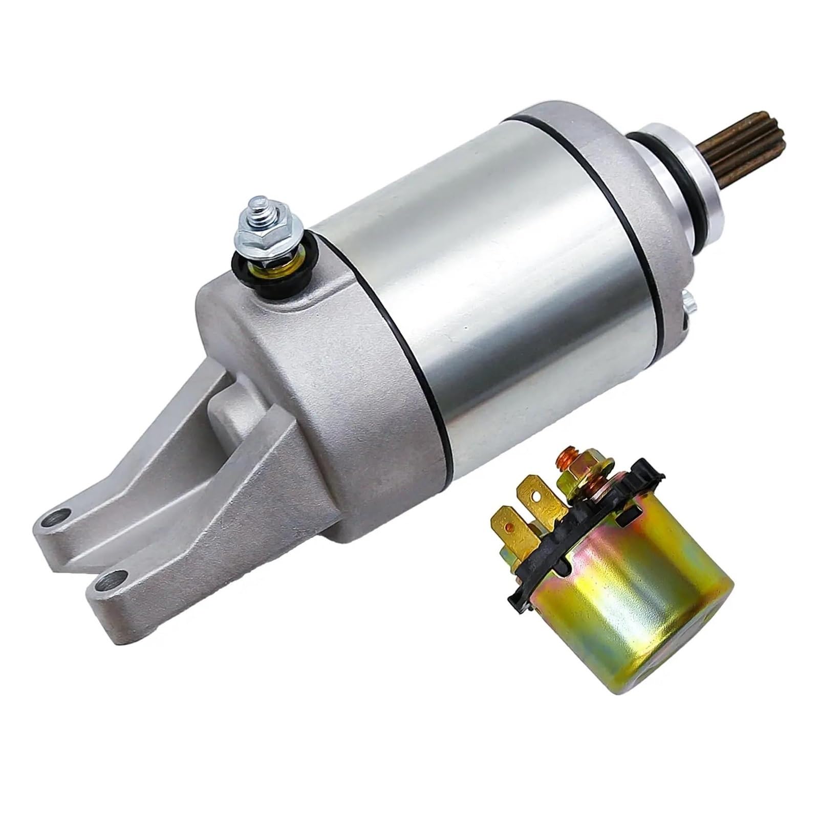 Motor Anlasser Für Kawasaki Für KVF 360 Für Prairie 2003-2008 21163-1328 Motorrad Starter Set SMU0278 Starter Motor Mit Relais Ersatz Anlasser Elektrisch von MESKEL