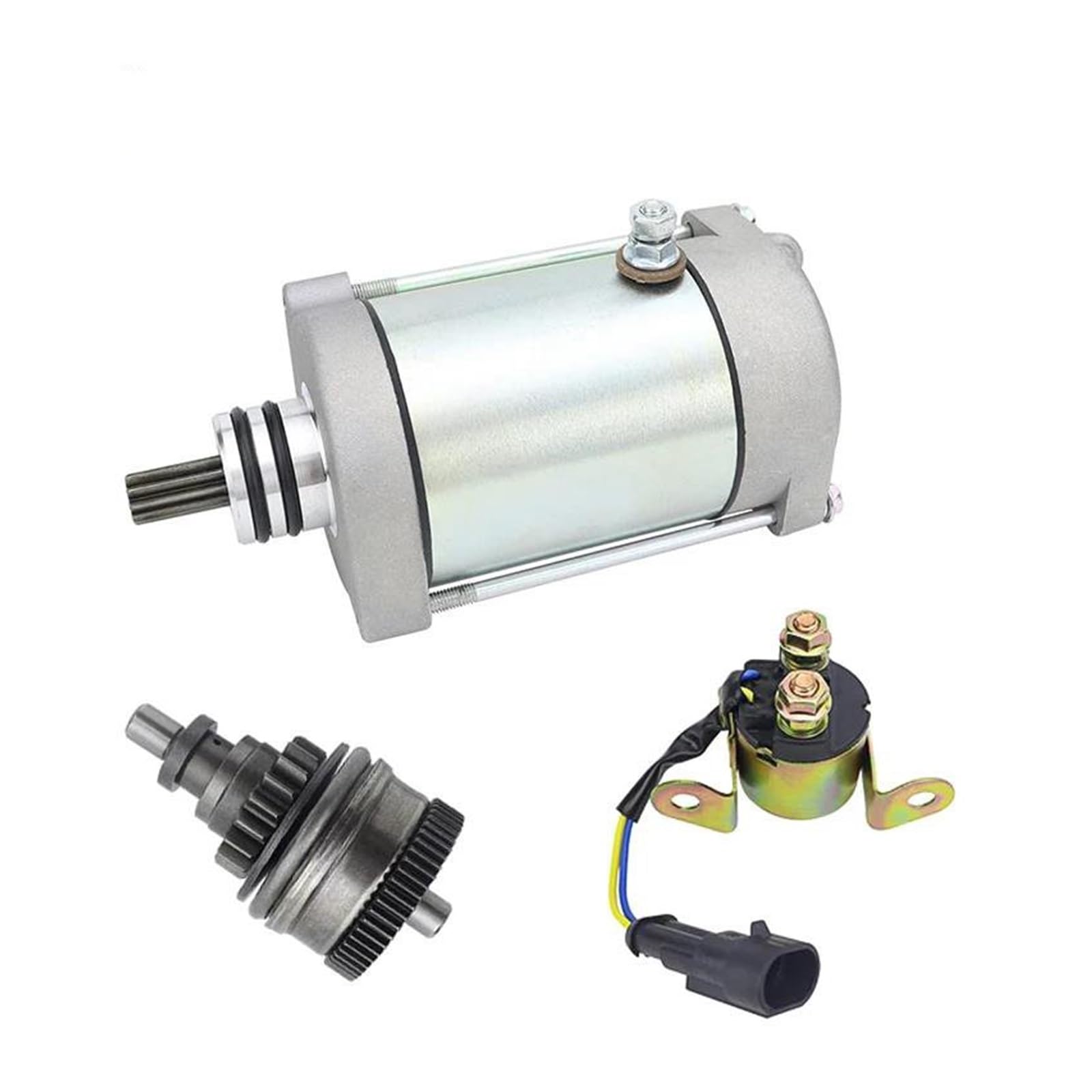 Motor Anlasser Für Polaris Für Sportsman 700 Für Ranger Für XP 4X4 6X6 Für RZR 4 S 800 Für ATV Für UTV 4011584 Starter Motor Bendix Relais Anlasser Elektrisch von MESKEL