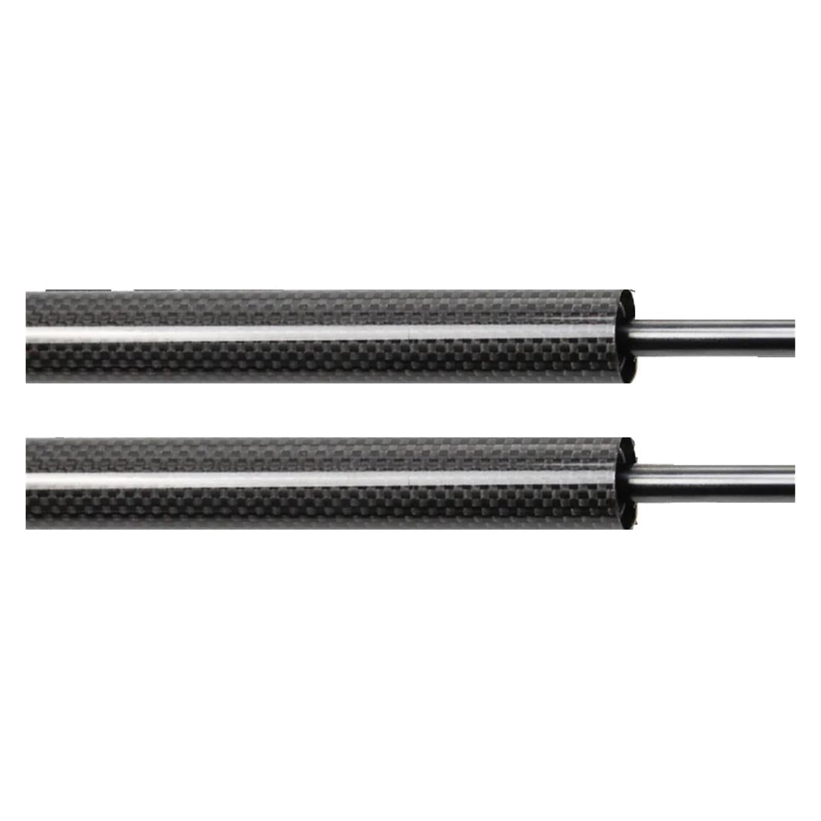 Motorhauben Gasfeder Dämpfer Für Civic Für Typ R Für FK8 2017-heute Front Motorhaube Modifizieren Gasdruckfedern Kohlefaser Federdämpfer Lift Support Absorber(Black Carbon Fiber) von MESKEL