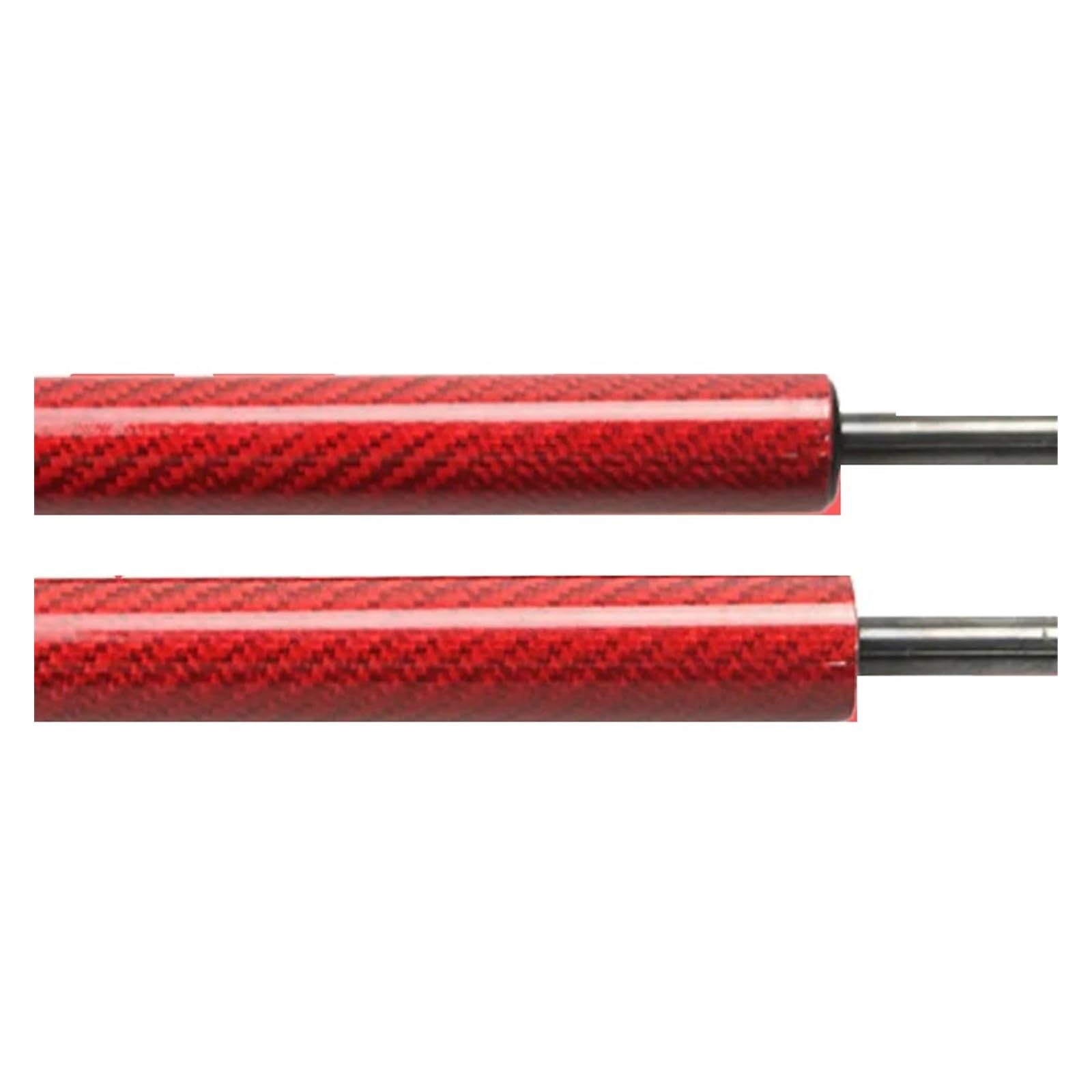 Motorhauben Gasfeder Dämpfer Für Civic Für Typ R Für FK8 2017-heute Front Motorhaube Modifizieren Gasdruckfedern Kohlefaser Federdämpfer Lift Support Absorber(RED Carbon Fiber) von MESKEL