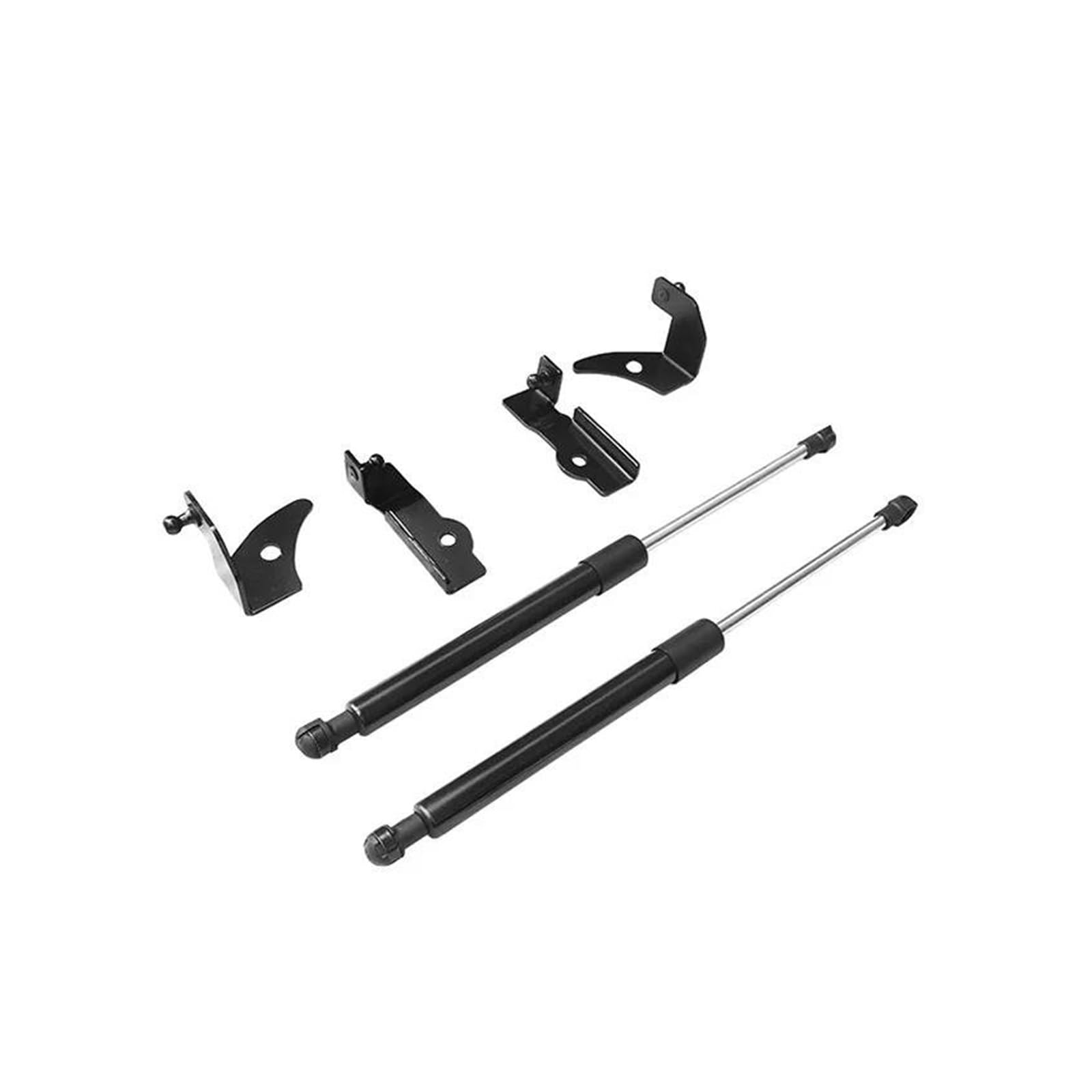 Motorhauben Gasfeder Dämpfer Für Subaru Für Crosstrek 2023 2024 Auto Refit Motorhaube Haube Gas Shock Strut Bars Unterstützung Stange Zubehör(Schwarz) von MESKEL