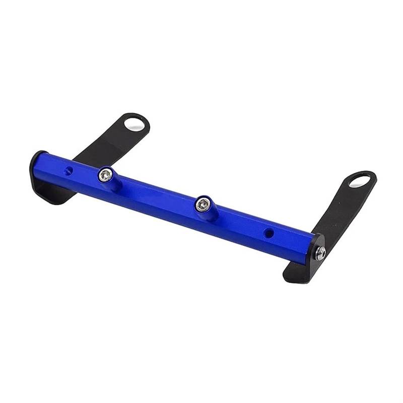 Motorrad Navigationshalterung FÜR VOGE SR4 FÜR MAX FÜR SR4MAX 350 Motorrad Frontscheibe Expansion Bar GPS Navigation Handy Halterung GPS Navigationsplatte Halterung(Blau) von MESKEL