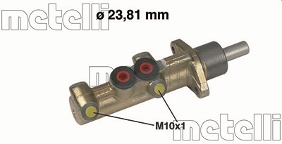 Metelli Hauptbremszylinder [Hersteller-Nr. 05-0298] für Mercedes-Benz von METELLI