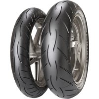 METZELER SPORTEC M5 INTERACT 140/60R17 H63 TL, Motorradreifen Hinten von METZELER