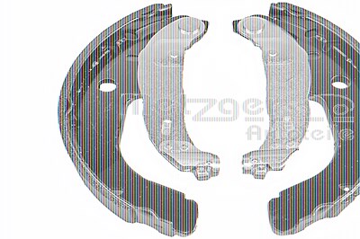 Metzger Bremsbackensatz [Hersteller-Nr. MG160] für Citroën, Peugeot von METZGER