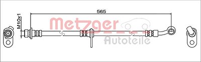 Metzger Bremsschlauch [Hersteller-Nr. 4119373] für Honda von METZGER