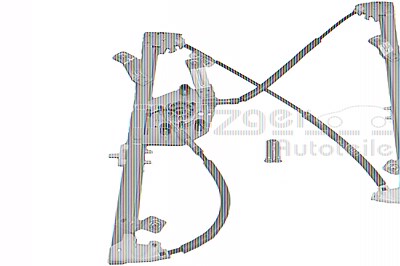 Metzger Fensterheber [Hersteller-Nr. 2160502] für Opel von METZGER