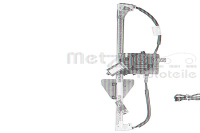 Metzger Fensterheber [Hersteller-Nr. 2160565] für Renault von METZGER