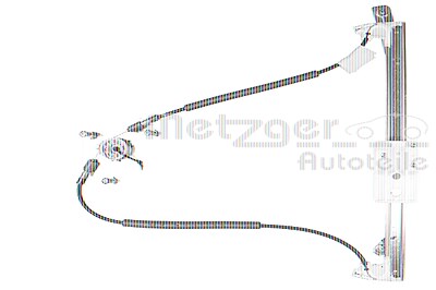 Metzger Fensterheber [Hersteller-Nr. 2160572] für VW von METZGER