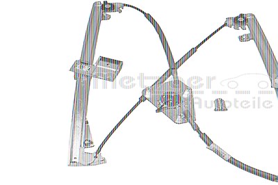 Metzger Fensterheber [Hersteller-Nr. 2160576] für Hyundai von METZGER