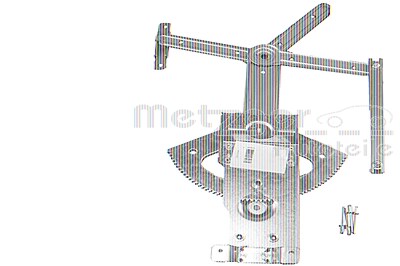 Metzger Fensterheber [Hersteller-Nr. 2160577] für Opel von METZGER