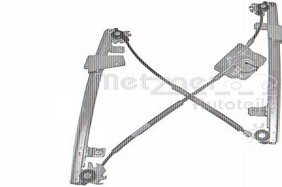 Metzger Fensterheber [Hersteller-Nr. 2160605] für Nissan von METZGER