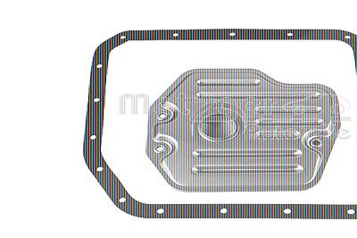 Metzger Hydraulikfiltersatz, Automatikgetriebe [Hersteller-Nr. 8020111] für Lexus, Toyota von METZGER