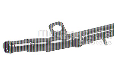 Metzger Kühlmittelrohrleitung [Hersteller-Nr. 4010262] für VW von METZGER