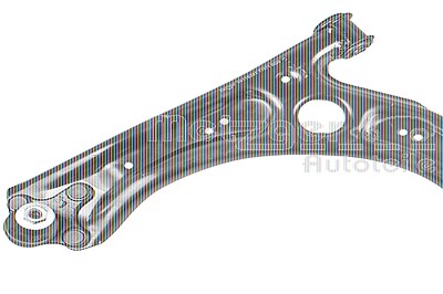 Metzger Lenker, Radaufhängung [Hersteller-Nr. 58118201] für Audi, Seat, Skoda, VW von METZGER