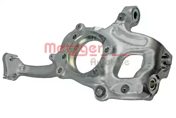 METZGER Achsschenkel AUDI 58087802 8K0407254AB Radträger,Radlagergehäuse,Achsschenkel, Radaufhängung von METZGER