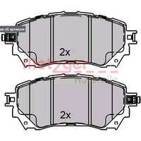 METZGER Bremsbelagsatz Vorderachse 1170811 Bremsbeläge,Bremsklötze MAZDA,6 Kombi (GJ, GL),6 Limousine (GJ, GL),6 Kasten / Kombi (GJ) von METZGER