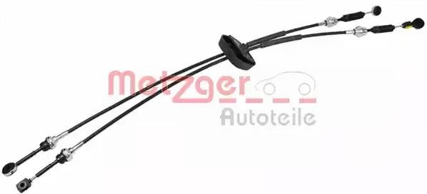 METZGER Seilzug, Schaltgetriebe OPEL,RENAULT,NISSAN 3150048 3444500Q0C,4432979,93198015 7701477671 von METZGER