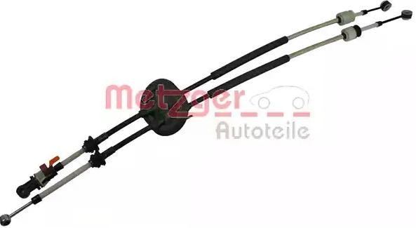 METZGER Seilzug, Schaltgetriebe PEUGEOT,CITROËN 3150076 2444CF von METZGER