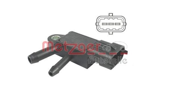 METZGER Sensor, Abgasdruck VOLVO 0906019 31293659 von METZGER