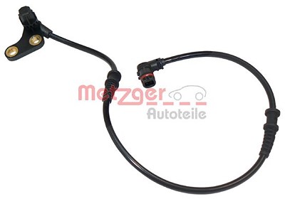 Metzger 1x ABS Sensor, Raddrehzahl [Hersteller-Nr. 0900114] für Mercedes-Benz von METZGER