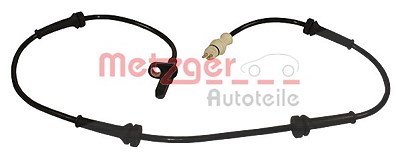 Metzger ABS Sensor Raddrehzahl Hinterachse [Hersteller-Nr. 0900412] für Opel, Renault von METZGER