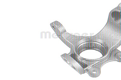 Metzger Achsschenkel, Radaufhängung [Hersteller-Nr. 58124401] für Ford von METZGER