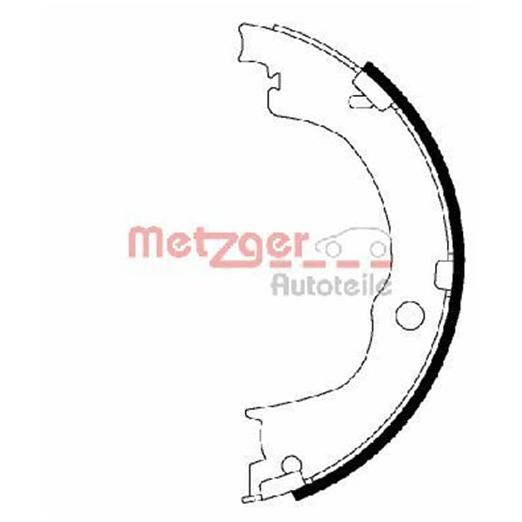 Metzger Bremsbacken hinten Chevrolet Captiva Opel Antara von METZGER