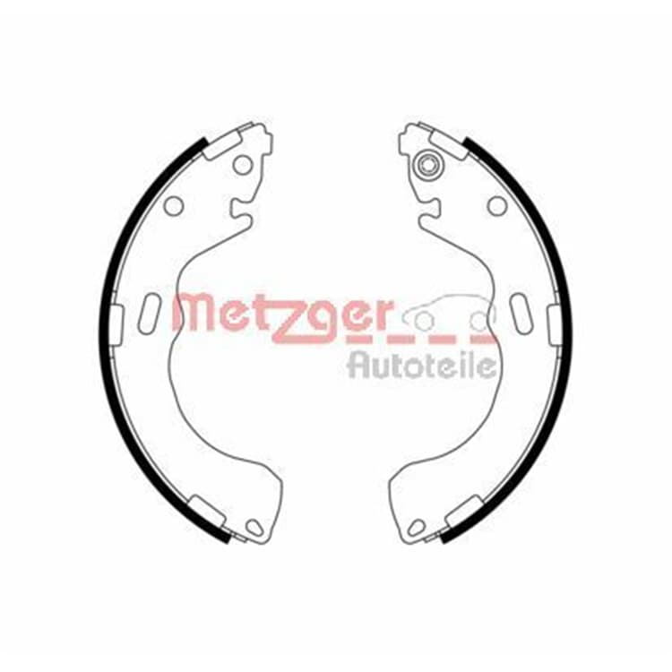 Metzger Bremsbacken hinten Ford Maverick Mazda Premacy Tribute von METZGER