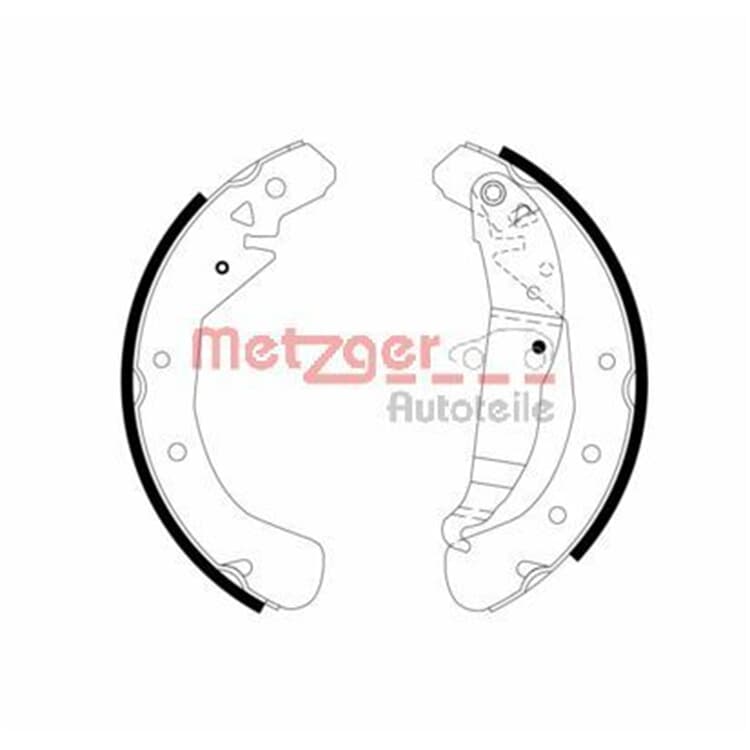 Metzger Bremsbacken hinten Opel Astra Combo Zafira von METZGER