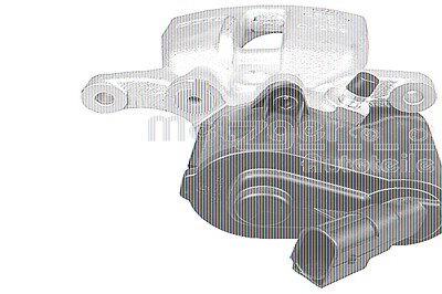 Metzger Bremssattel [Hersteller-Nr. 6261219] für Audi von METZGER