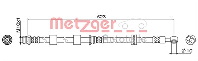 Metzger Bremsschlauch [Hersteller-Nr. 4111741] für Mitsubishi von METZGER