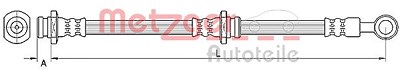 Metzger Bremsschlauch [Hersteller-Nr. 4110669] für Hyundai, Kia von METZGER