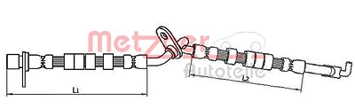 Metzger Bremsschlauch [Hersteller-Nr. 4110709] für Mazda von METZGER