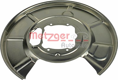 Metzger Deckblech Bremsscheibe Hinterachse rechts [Hersteller-Nr. 6115026] für BMW von METZGER