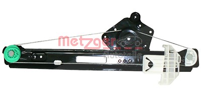 Metzger Fensterheber, elektrisch hinten rechts, ohne Motor [Hersteller-Nr. 2160069] für Ford von METZGER