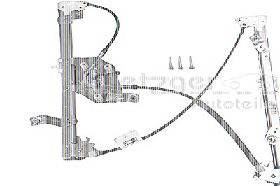 Metzger Fensterheber [Hersteller-Nr. 2160511] für Opel von METZGER