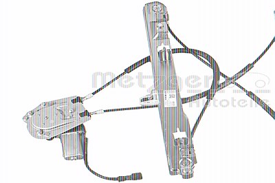 Metzger Fensterheber mit Motor [Hersteller-Nr. 2160604] für Renault von METZGER