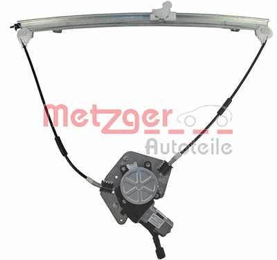 Metzger Fensterheber vorne rechts mit Motor [Hersteller-Nr. 2160145] für Renault von METZGER