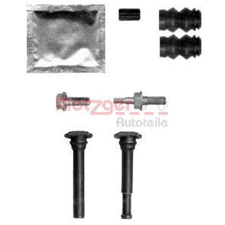 Metzger F?hrungsh?lsensatz f?r Bremssattel Abarth Punto Citroen C4 Fiat Punto von METZGER